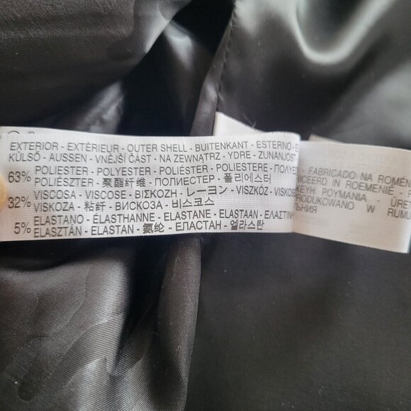 CLEARANCE - Zara Men’s Houndstooth Blazer Jacket Abstract Lining (Size: 38) - Picture 10 of 16